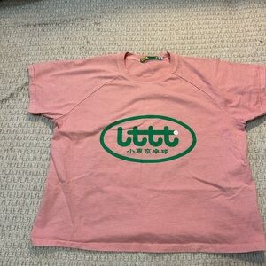 Little Tokyo Table Tennis logo shirt, unisex Size M by Poche